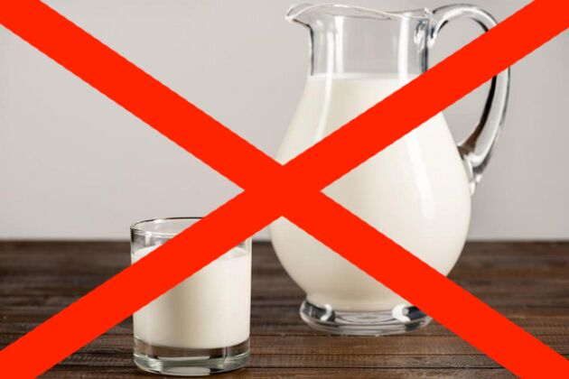 Prohibition of milk